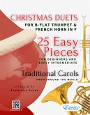 Christmas Duets for B-flat Trumpet and French Horn in F   25 Easy Pieces for Beginners and Early Intermediate (fixed-layout eBook, ePUB)