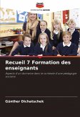 Recueil 7 Formation des enseignants