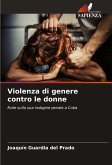 Violenza di genere contro le donne