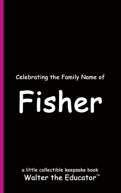 Cover Celebrating the Family Name of Fisher
