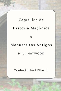 Cover Capítulos De História Maçônica E Manuscritos Antigos