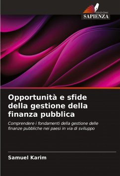Cover Opportunità e sfide della gestione della finanza pubblica