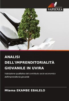 Cover ANALISI DELL'IMPRENDITORIALITÀ GIOVANILE IN UVIRA