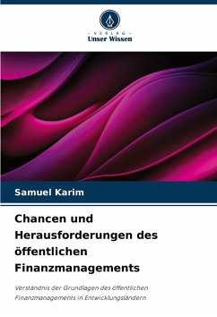 Cover Chancen und Herausforderungen des öffentlichen Finanzmanagements