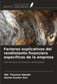 Factores explicativos del rendimiento financiero específicos de la empresa