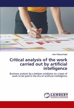 Critical analysis of the work carried out by artificial intelligence