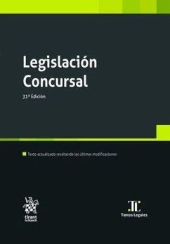 Cover Legislación Concursal 31ª Edición