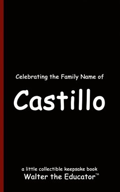 Cover Celebrating the Family Name of Castillo
