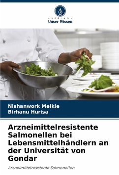 Cover Arzneimittelresistente Salmonellen bei Lebensmittelhändlern an der Universität von Gondar