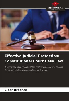 Cover Effective Judicial Protection: Constitutional Court Case Law