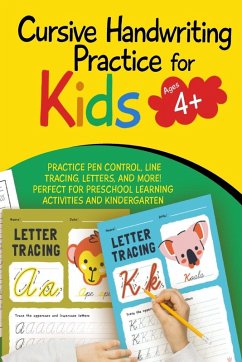 Cover Cursive Handwriting Practice for Kids