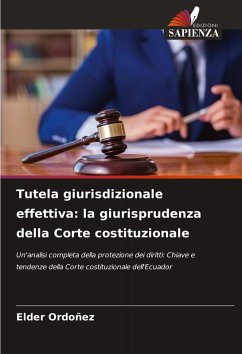 Tutela giurisdizionale effettiva: la giurisprudenza della Corte costituzionale Cover Tutela giurisdizionale effettiva: la giurisprudenza della Corte costituzionale