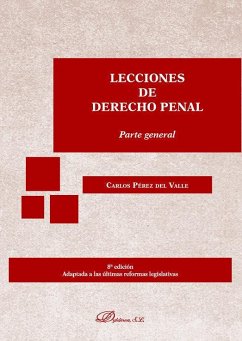 Cover Lecciones de Derecho Penal. Parte general