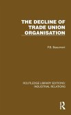 The Decline of Trade Union Organisation The Decline of Trade Union Organisation
