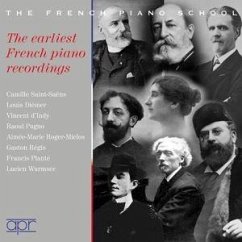 The Earliest French Piano Recordings Cover The Earliest French Piano Recordings