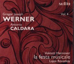 Geistliche Werke - Werner & Caldara Vol. 4 - Rovatkay; Voktett Hannover; La Festa Musicale