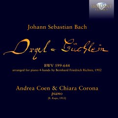 Cover Bach:Orgelbüchlein,In The Transcription For Piano