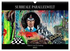 Surreale Parallelwelt (Wandkalender 2025 DIN A3 quer), CALVENDO Monatskalender