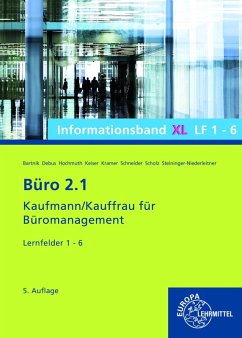 Cover Büro 2.1 Informationsband XL, Lernfelder 1 - 6