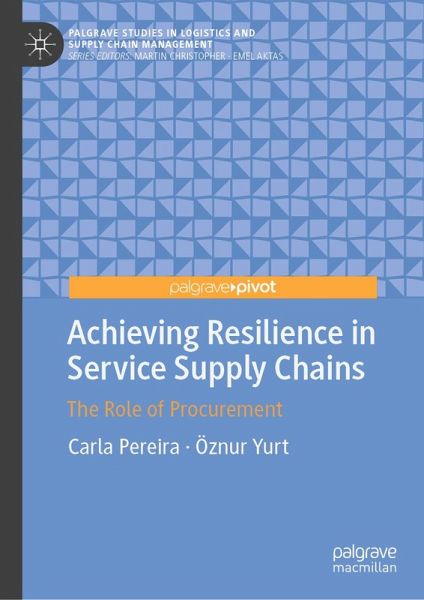 Achieving Resilience in Service Supply Chains (eBook, PDF)