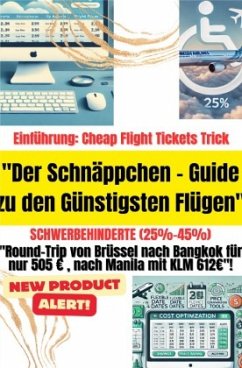 Cover Der Schnäppchen - Guide zu den Günstigsten Flügen - Schwerbehinderte (25%-45%)