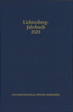 Lichtenberg-Jahrbuch 2023