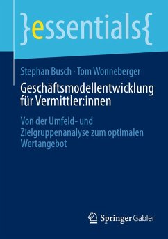 Cover Geschäftsmodellentwicklung für Vermittler:innen (eBook, PDF)