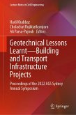 Geotechnical Lessons Learnt-Building and Transport Infrastructure Projects (eBook, PDF)