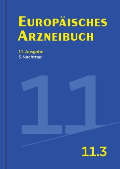Cover Europäisches Arzneibuch 11. Ausgabe, 3. Nachtrag
