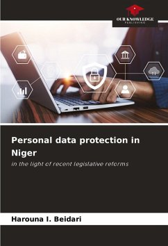 Cover Personal data protection in Niger