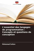 L'essentiel des langages de programmation : Concepts et questions de conception