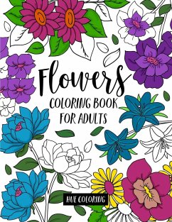 Flowers Coloring Book for Adults - Hue Coloring