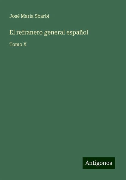 El refranero general español