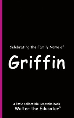 Cover Celebrating the Family Name of Griffin