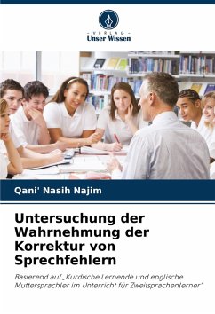 Cover Untersuchung der Wahrnehmung der Korrektur von Sprechfehlern