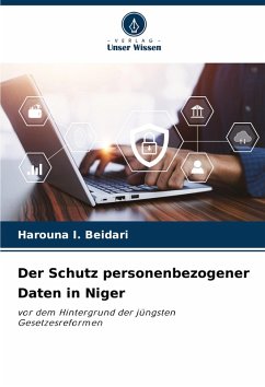 Cover Der Schutz personenbezogener Daten in Niger