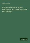 Delle scuole elementari in Italia, specialmente della istruzione popolare nelle campagne