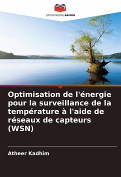 Cover Optimisation de l'énergie pour la surveillance de la température à l'aide de réseaux de capteurs (WSN)