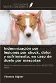 Indemnización por lesiones por shock, dolor y sufrimiento, en caso de duelo por mascotas