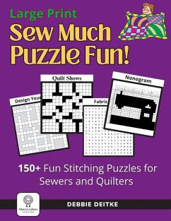 Sew Much Puzzle Fun! Cover Sew Much Puzzle Fun!