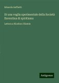 Di una veglia sperimentale della Società fiorentina di spiritismo