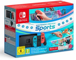 Cover Nintendo Switch blau-rot inkl Switch Sports Set