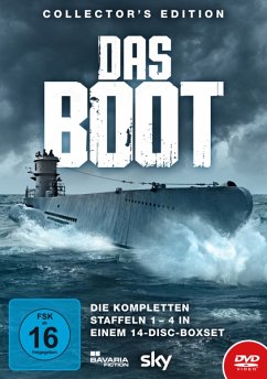 Das Boot - Collector's Ed.:Die kompette Staffel1-4 - Dinda,Franz/Wlaschiha,Tom/Kiwitt,Pierre/+