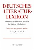 N - Z / Deutsches Literatur-Lexikon Nachtragsband 3  (Mängelexemplar)