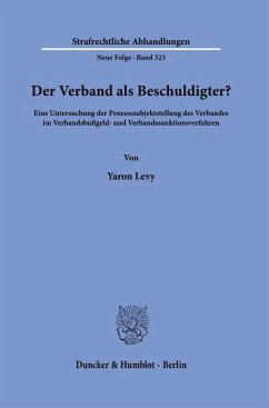Cover Der Verband als Beschuldigter?