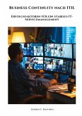 Business Continuity nach ITIL Business Continuity nach ITIL