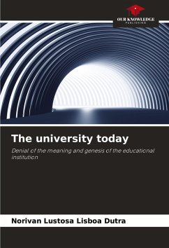 Cover The university today