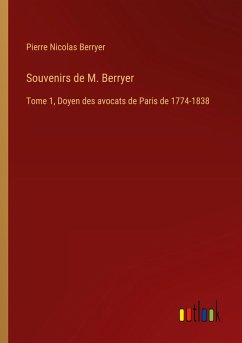 Souvenirs de M. Berryer