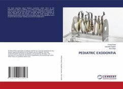 PEDIATRIC EXODONTIA PEDIATRIC EXODONTIA