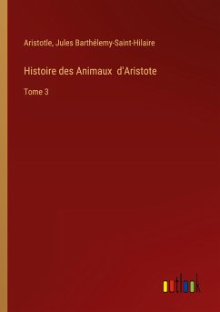 Histoire des Animaux d'Aristote